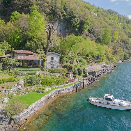 The Writer'S Nest Waterfront Villa By Rent All Como Faggeto Lario Esterno foto