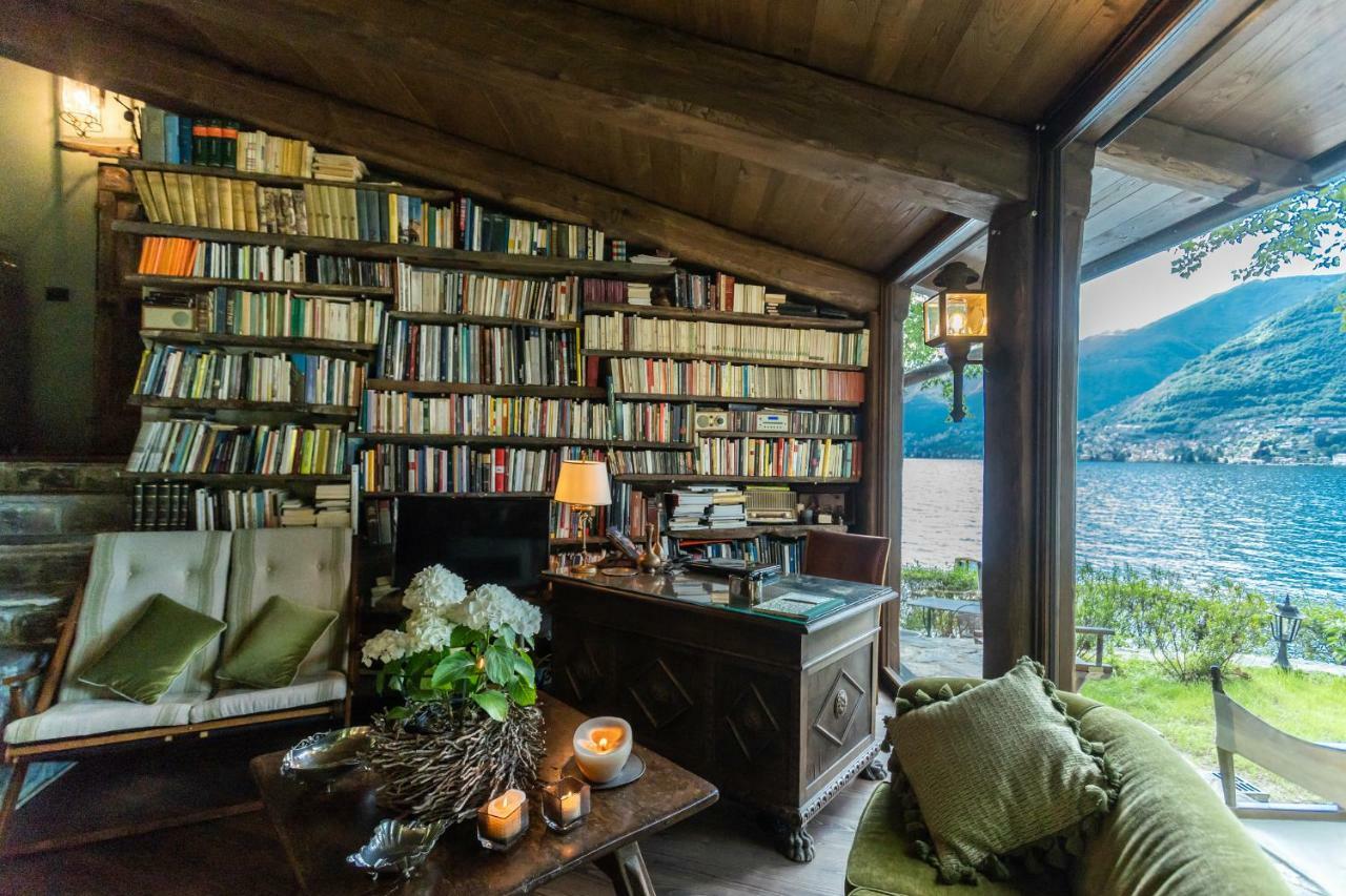 The Writer'S Nest Waterfront Villa By Rent All Como Faggeto Lario Esterno foto