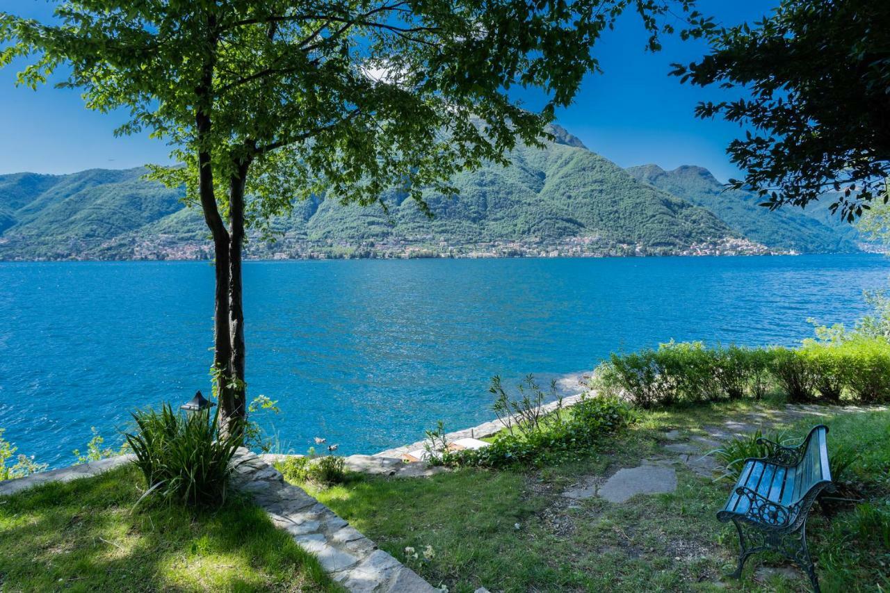 The Writer'S Nest Waterfront Villa By Rent All Como Faggeto Lario Esterno foto