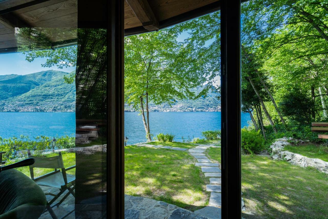 The Writer'S Nest Waterfront Villa By Rent All Como Faggeto Lario Esterno foto