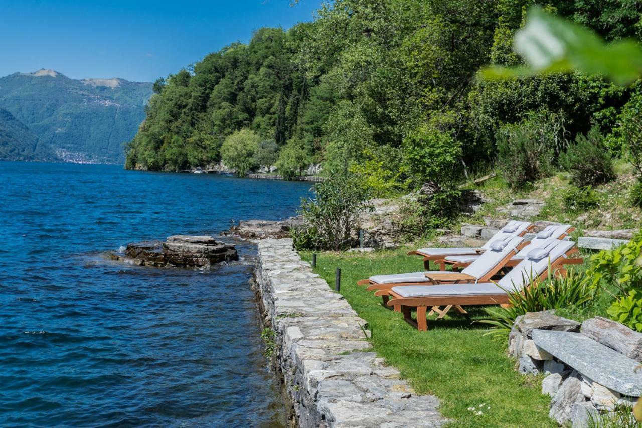 The Writer'S Nest Waterfront Villa By Rent All Como Faggeto Lario Esterno foto