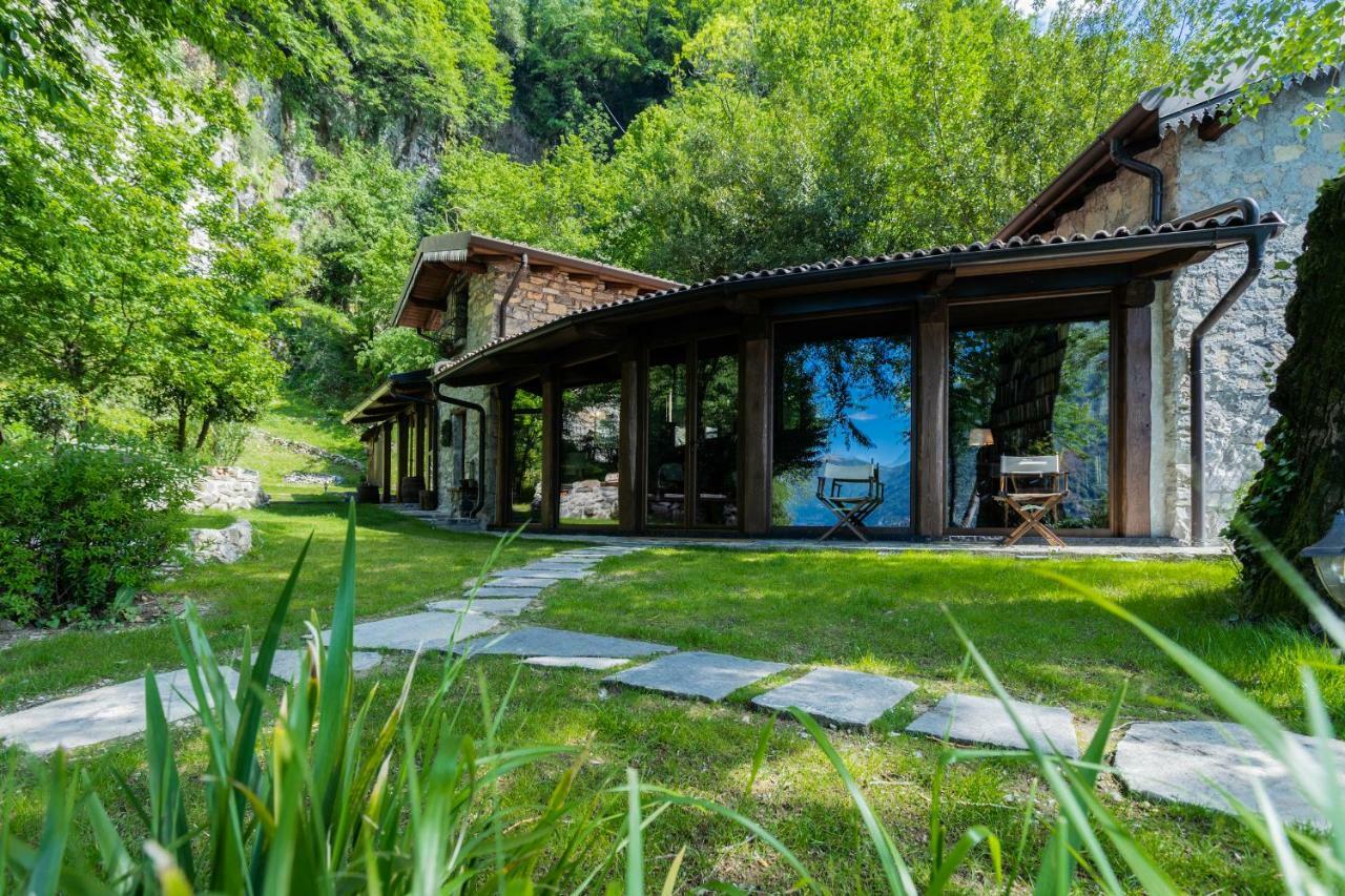 The Writer'S Nest Waterfront Villa By Rent All Como Faggeto Lario Esterno foto