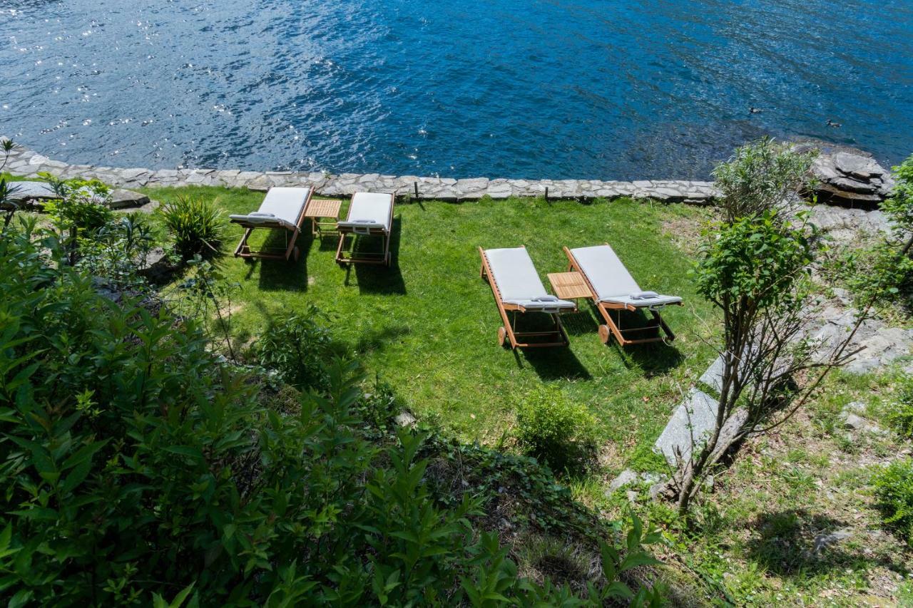 The Writer'S Nest Waterfront Villa By Rent All Como Faggeto Lario Esterno foto